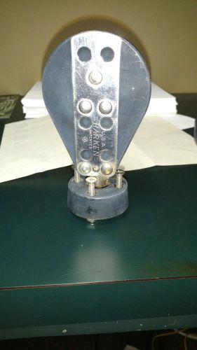 Harken marine ratcheting hex block with base and mounting hardware