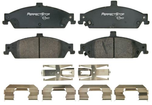 Disc brake pad front perfect stop ps752ac