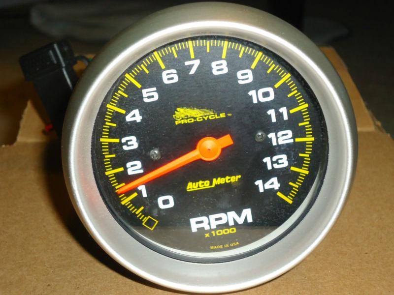 Autometer pro-cycle tachometer