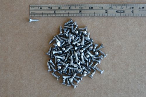 Aston martin #4 x 3/8&#034; stainless steel trim screws oval slotted head db2 db2/4