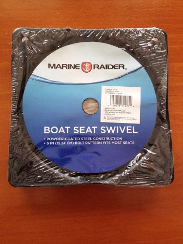 Boat seat swivel base nip