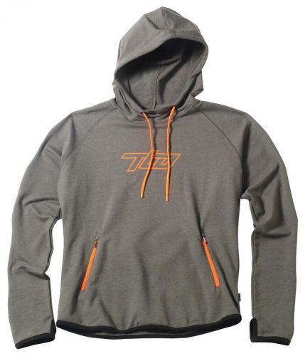 Troy lee designs hillside womens pullover hoody heather dusty olive green