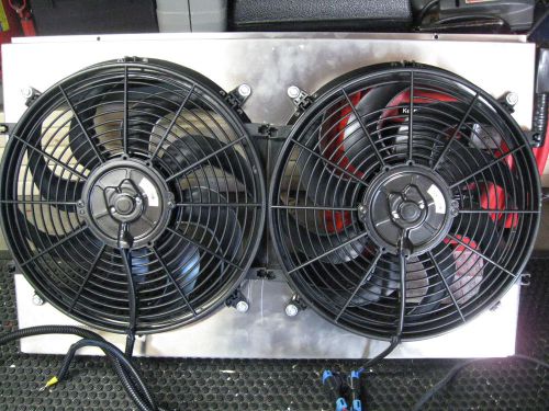 Gm dual 14&#034;electric cooling fans and controller