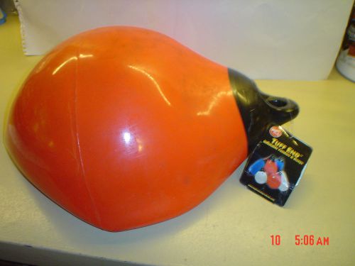 Taylor made 12 inch ? tuff end buoy fender orange heavy