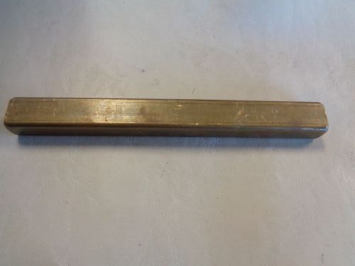 Brass prop key 7 1/8" x 3/4" marine boat