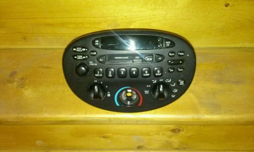 Ford escort zx2 climate control and casette radio oem 1999