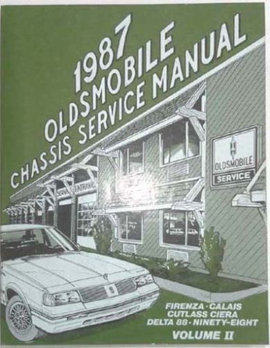 1987 oldsmobile service repair manual cutlass 98 delta 88 calais firenza