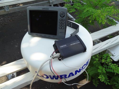 Lowrance hd radar and chartplotter.