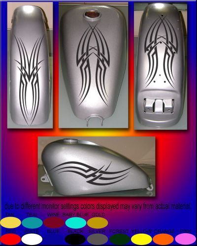 Harley davidson gas tank and fender decal set