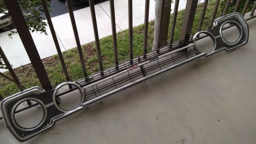 1967 plymouth gtx grill complete headlight bezels emblem hemi (free shipping)