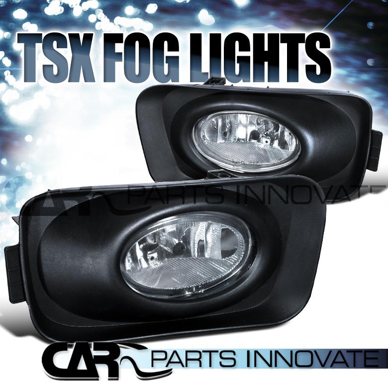 Purchase 20042005 ACURA TSX CLEAR LENS FOG LIGHTS DRIVING BUMPER LAMP