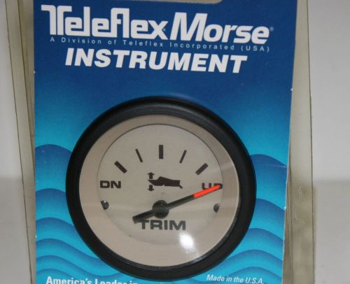 New teleflex 59709p 12vdc drive trim 2-1/16" gauge yamaha cobra volvo merc boat