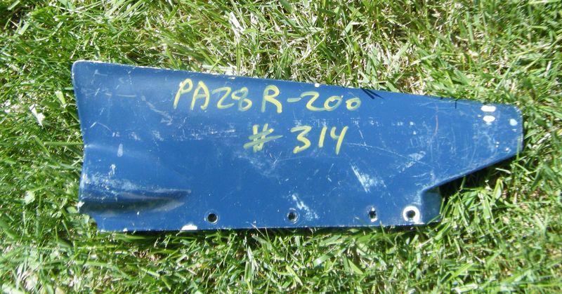 Piper arrow rudder cap