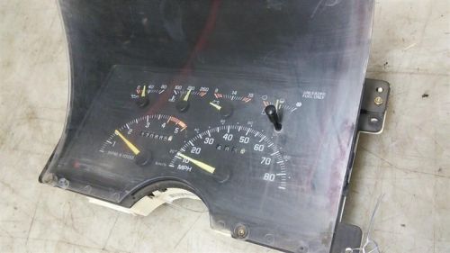 Speedometer gasoline id 16193705 cluster fits 94 blazer/jimmy (full size)