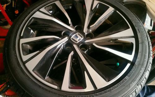 18" honda oem wheels and tires