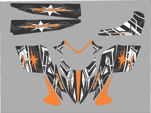 Polaris iq rmk shift dragon assault graphics tunnel tank tunnel decal sticker