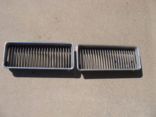 1973 74 pontiac lemans gto grille inserts - reduced!