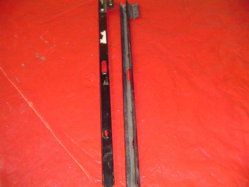 1951-55 chevy &amp; gmc truck right &amp; left door glass metal channel/guide
