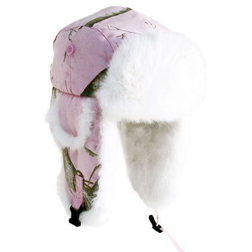 Yukon  alaskan hat realtree ap pink small/med