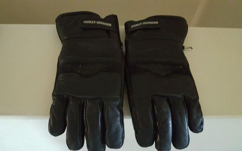 Harley davidson gore-tex primaloft insulated leather gloves size xxxl (unisex)