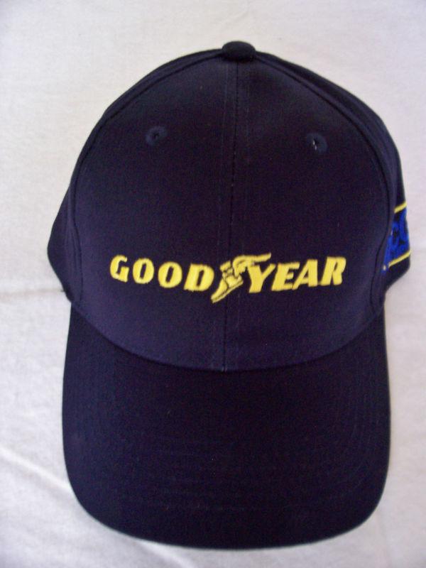 New good year hat/cap: black, with logo. 