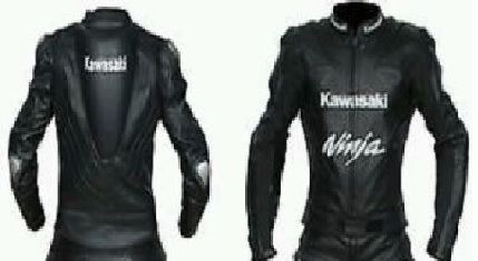 Kawasaki motorbike leather jackets bmw motorcycle sports bikers leather jacket