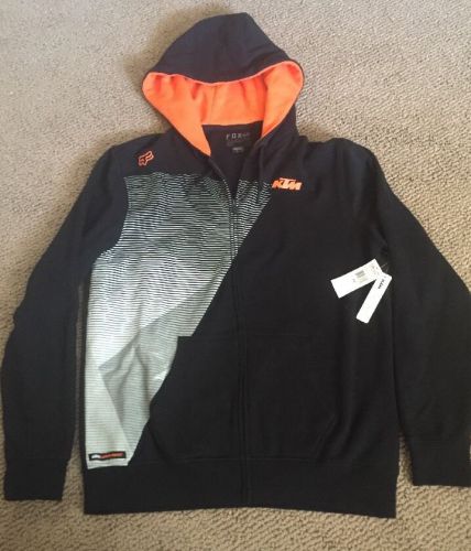 Fox racing ktm zip up sweatshirt