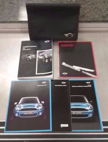 2013 mini cooper owner&#039;s manual kit with case
