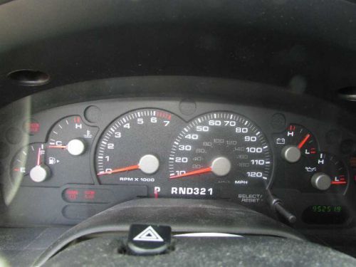 03 ford explorer speedometer instrument gauge cluster 4 dr mph 95k mkiles