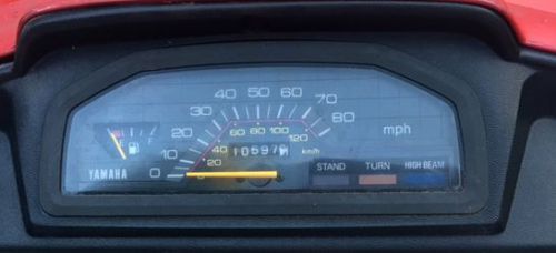 Yamaha riva 125 speedometer guage cluster tested and working