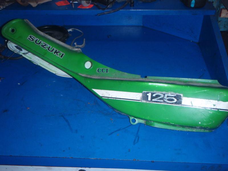 Suzuki rv 125 plastic panel shroud vintage  overall solid see pics vintage
