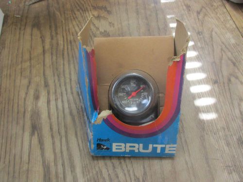 Vintage nos hawk brute water temperature gauge