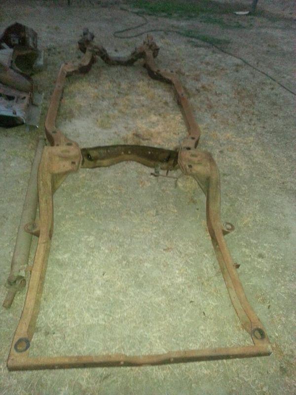 1967 oldsmobile cutlass frame