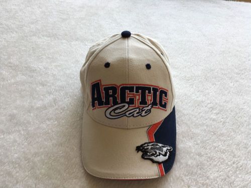 &#034;new&#034; arctic cat embroidered baseball cap/hat