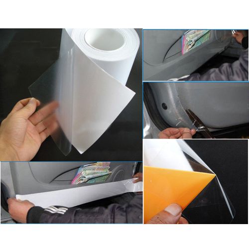 1pc 15cm*100cm clear car protective film vinyl bra door edge paint protection