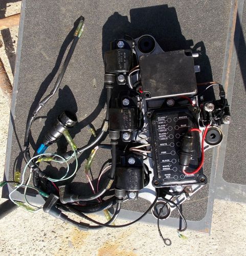 Yamaha outboard boat motor cdi tia03-1 rectifier coils electronics 1990 90hp