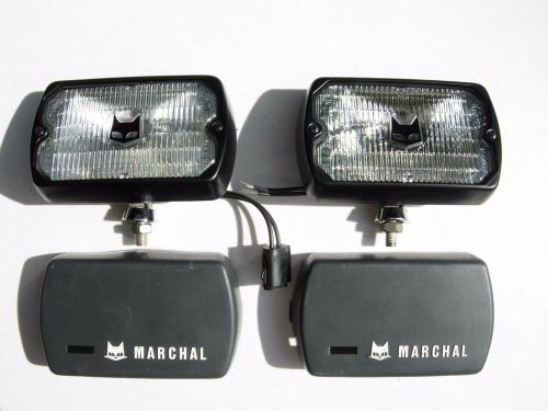 Nos marchal sev 750 759 fog lights lamps mustang amc jeep xj 79 80 81 82 83 - 88