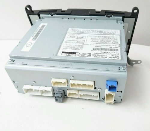 Toyota oem venza 2013-14 radio am/fm touchscreen bluetooth cd nav 86140-0t030