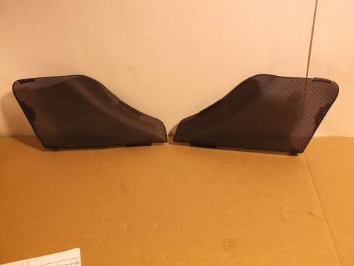 Lincoln ls both front door speaker covers grills 03 2004 05 06 factory oem