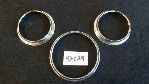 Purchase 1942 - 1947 CADILLAC INSTRUMENT GUAGE BEZELS 160726 42029 in ...