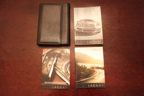 2009 jaguar xf owners manual set