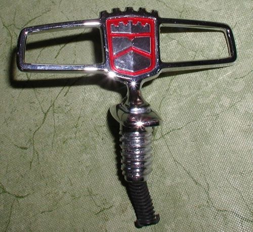 Nos ford galaxie ltd  hood emblem ornament trim