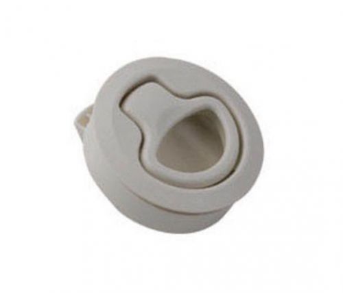 Southco m1-63-7 beige plastic round flush low profile pull to open latch