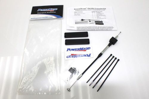 Powermadd universal throttle cable extension kit arctic cat polaris  43592 10in.
