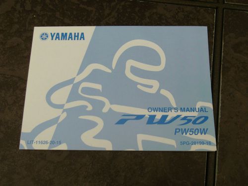 2007 yamaha pw50 pw50w owner operator manual pw 50 w owner&#039;s owners oem