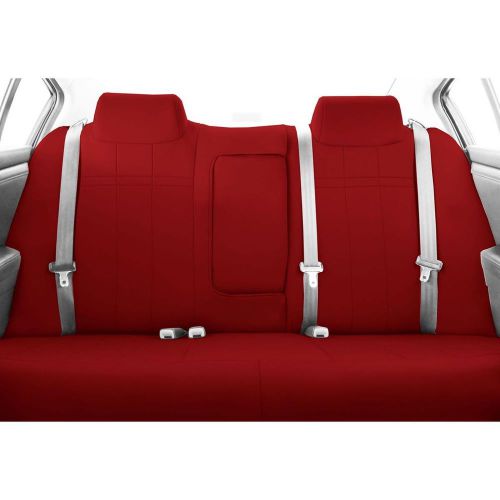 Caltrend neosupreme seat cover rear new red sedan for nissan ns325-02na