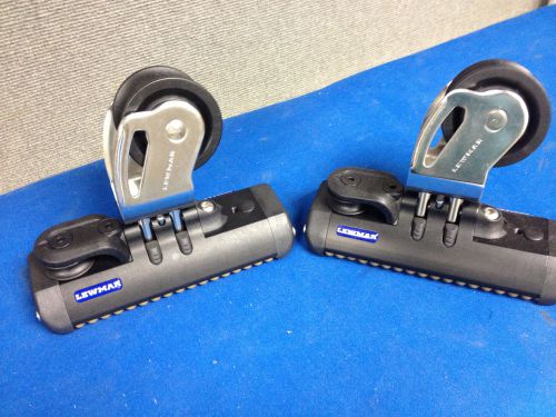 Lewmar htx ball bearing towable genoa cars - 1 pair