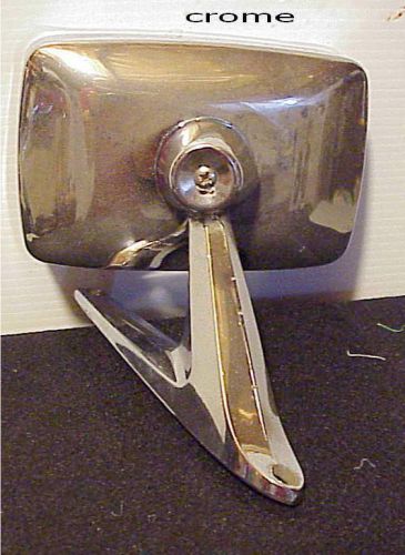 One vintage after market crome sideview mirror-