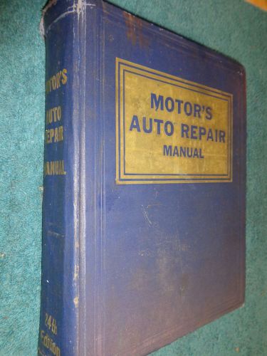 1953-1961 chevy ford olds cadillac mercury pontiac &amp; more shop manual / book