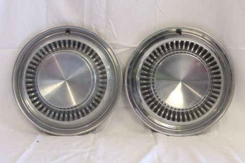 1962 chrysler newport wheel cover hubcap set of 2 14&#034; (l50217)